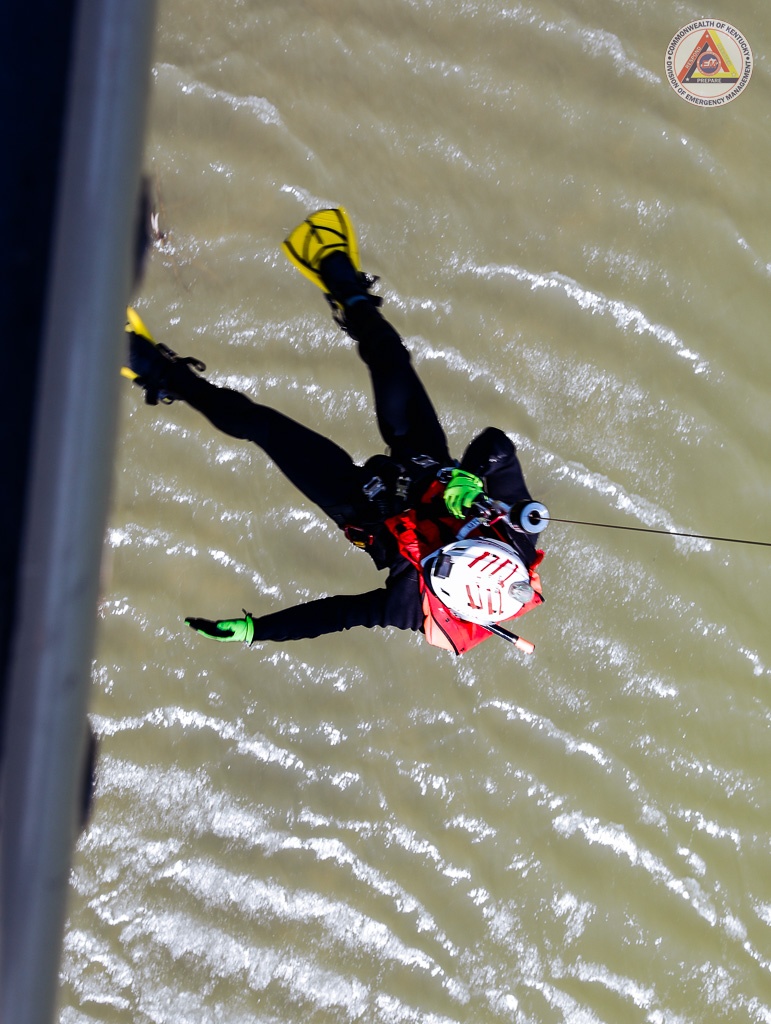 KYEM partners with KSP for Lifesaving Swift Water Hoist Training