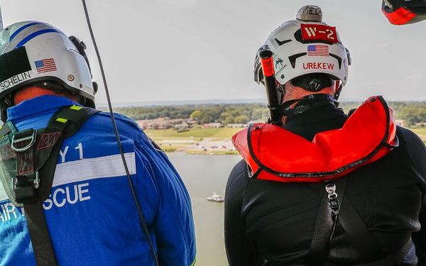 KYEM partners with KSP for Lifesaving Swift Water Hoist Training