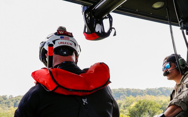 KYEM partners with KSP for Lifesaving Swift Water Hoist Training