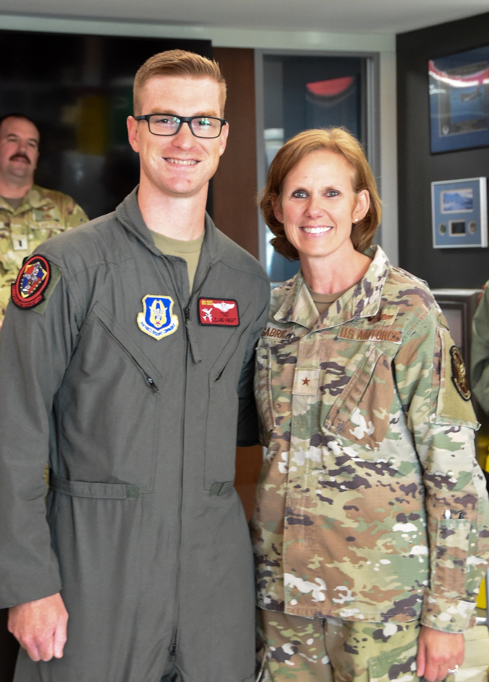 10th Air Force command team visits Tinker