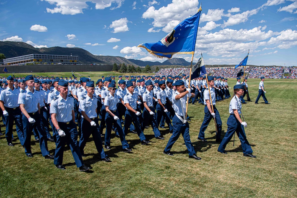 U.S. Air Force Academy Parents' Weekend Parade 2023