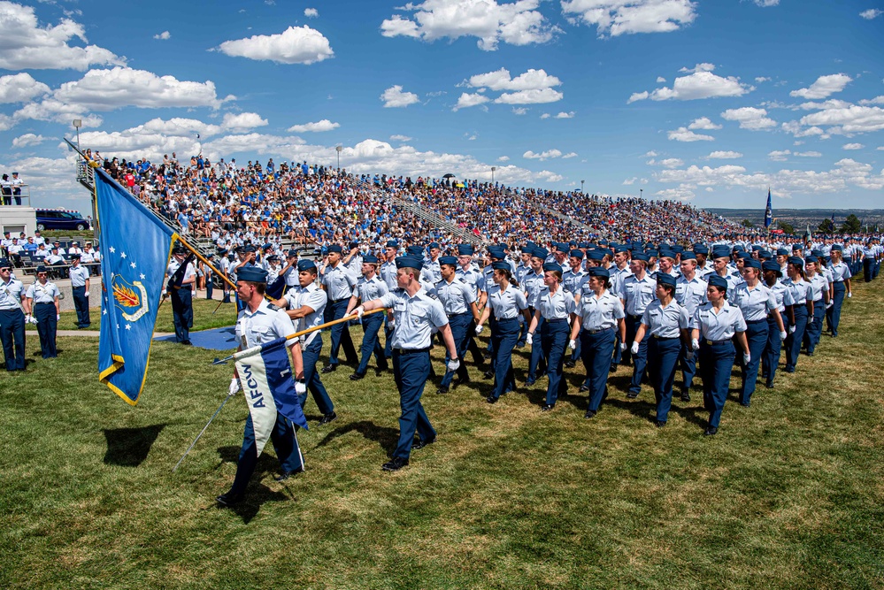 U.S. Air Force Academy Parents' Weekend Parade 2023