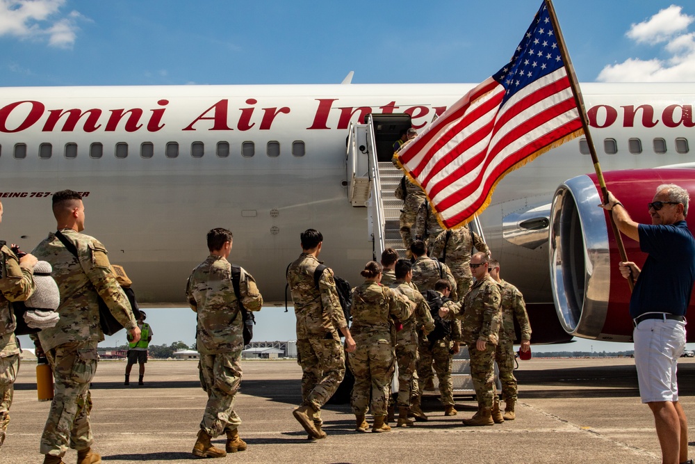 3rd Infantry Division’s Headquarters and Headquarters Battalion Deploys to Europe