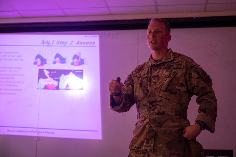 USAF AE Airmen share techniques, tactics and procedures with Egyptian partners