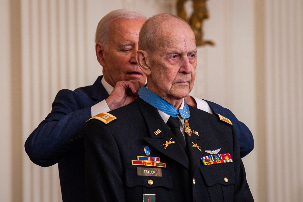 Army Capt. Larry L. Taylor Awarded Medal of Honor