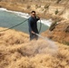 Cease Fire!: MCBH Range Maintenance Personnel spray fire retardant at Crater Range