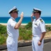 Pacific Missile Range Facility (PMRF), Barking Sands, Holds an advancement ceremony for Cdr. Sean Castle.