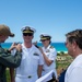 Pacific Missile Range Facility (PMRF), Barking Sands, Holds an advancement ceremony for Cdr. Sean Castle.