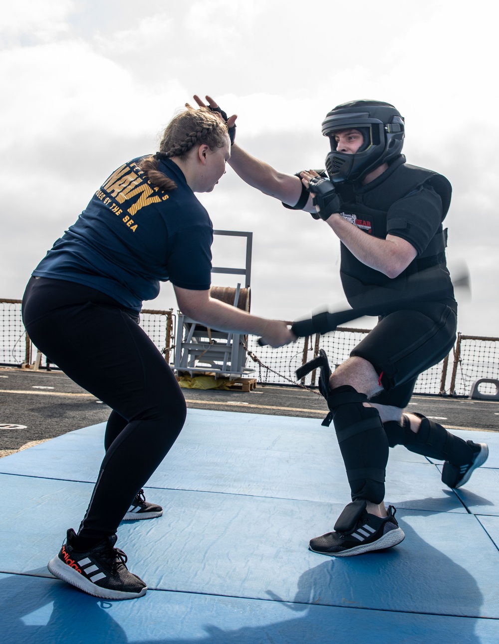 USS McFaul Security Training