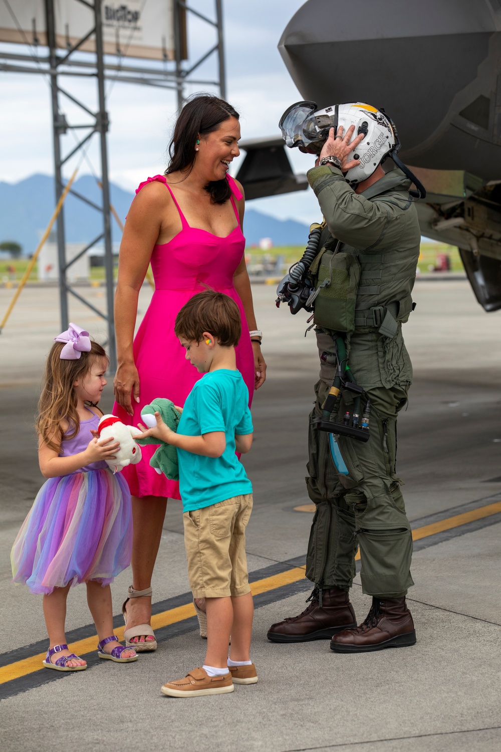 Marine Fighter Attack Squadron 242 returns from four-month deployment