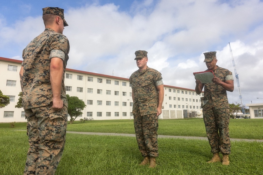 Navy and Marine Corps Achievement Medal Awarded to Cpl. Corbin M. Putnall