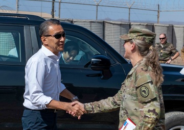 776th EABS welcomes CJTF-HOA CG, JMSDF CoMS