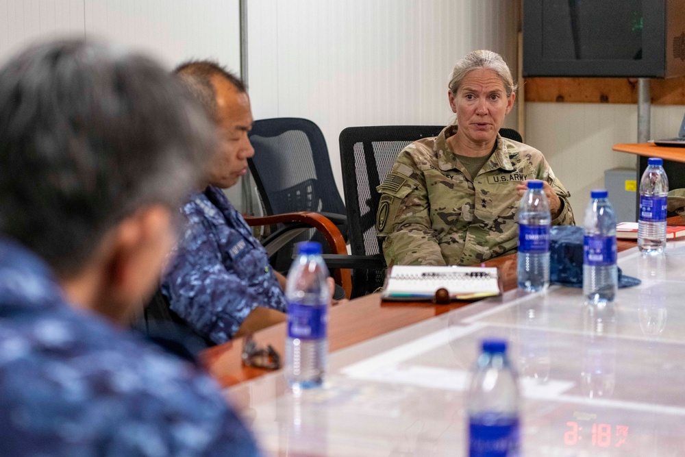 776th EABS welcomes CJTF-HOA CG, JMSDF CoMS