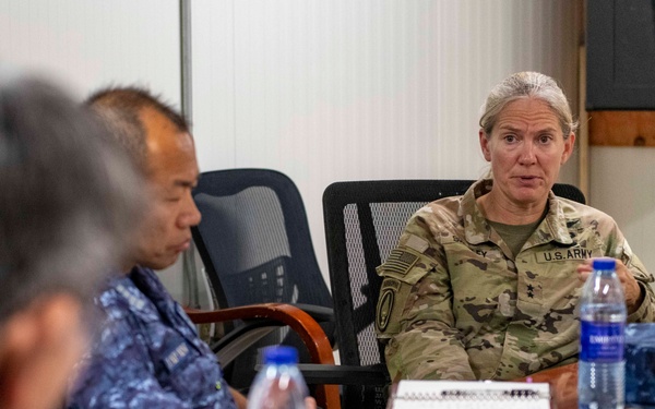 776th EABS welcomes CJTF-HOA CG, JMSDF CoMS