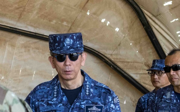 776th EABS welcomes CJTF-HOA CG, JMSDF CoMS