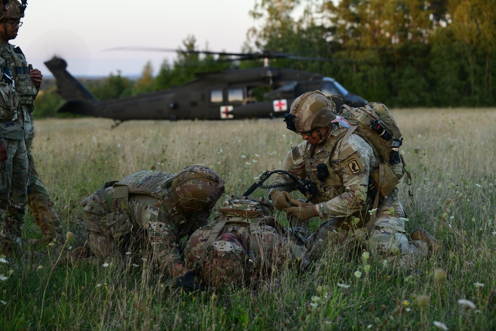 4-319 Medevac training with 12th CAB