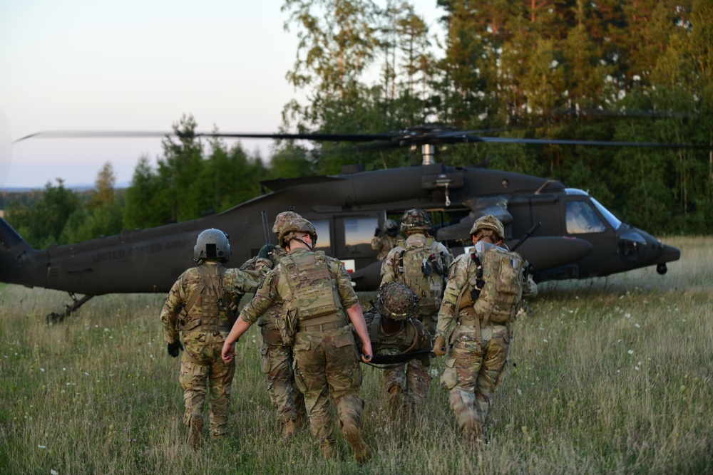 4-319 Medevac training with 12th CAB