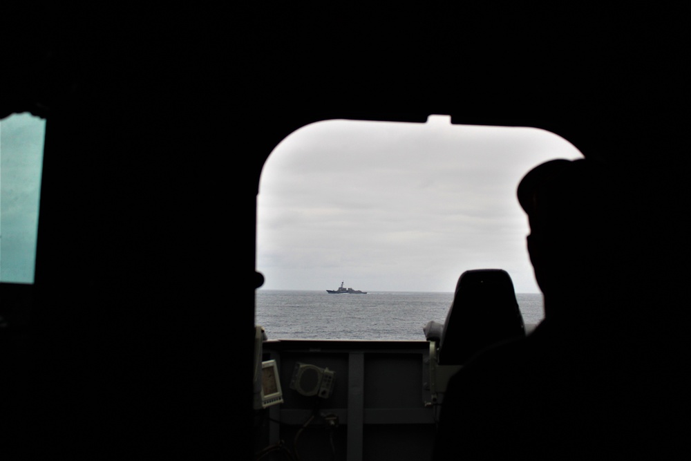 Through the Bridge Wing