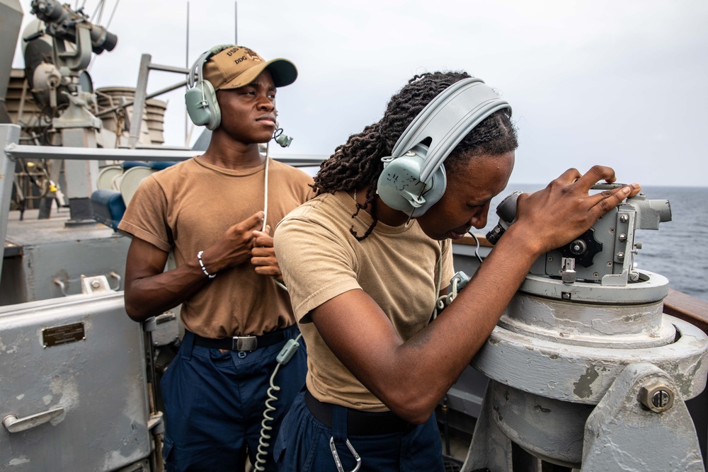 USS McFaul Daily Operations