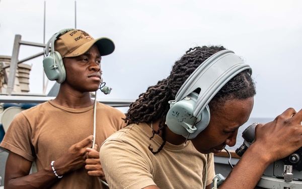 USS McFaul Daily Operations