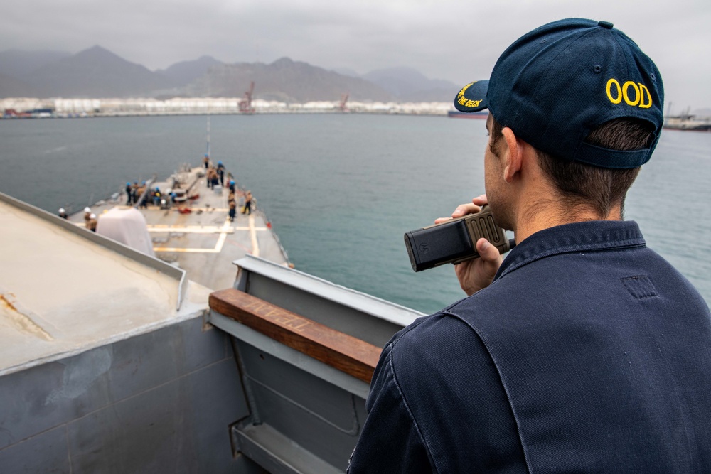 USS McFaul Daily Operations