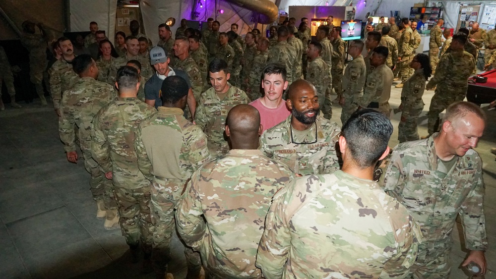 Team PSAB celebrates new NCOs during Staff Sgt. Release Party