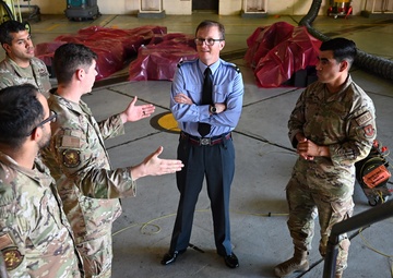 ISTAR visits RAF Mildenhall to give thanks to Airmen for support with RAF RC-135s