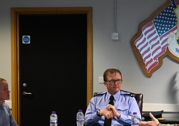 ISTAR visits RAF Mildenhall to give thanks to Airmen for support with RAF RC-135s