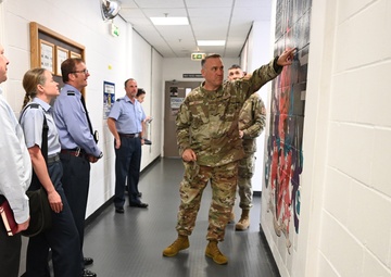 ISTAR visits RAF Mildenhall to give thanks to Airmen for support with RAF RC-135s