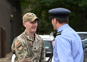 ISTAR visits RAF Mildenhall to give thanks to Airmen for support with RAF RC-135s