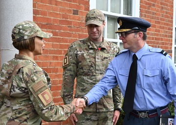 ISTAR visits RAF Mildenhall to give thanks to Airmen for support with RAF RC-135s