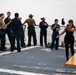 USS Ralph Johnson hosts a Steel Beach Picnic.