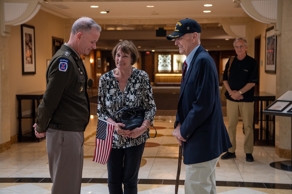 Medal of Honor Recipient Capt. Larry L. Taylor- Arrival