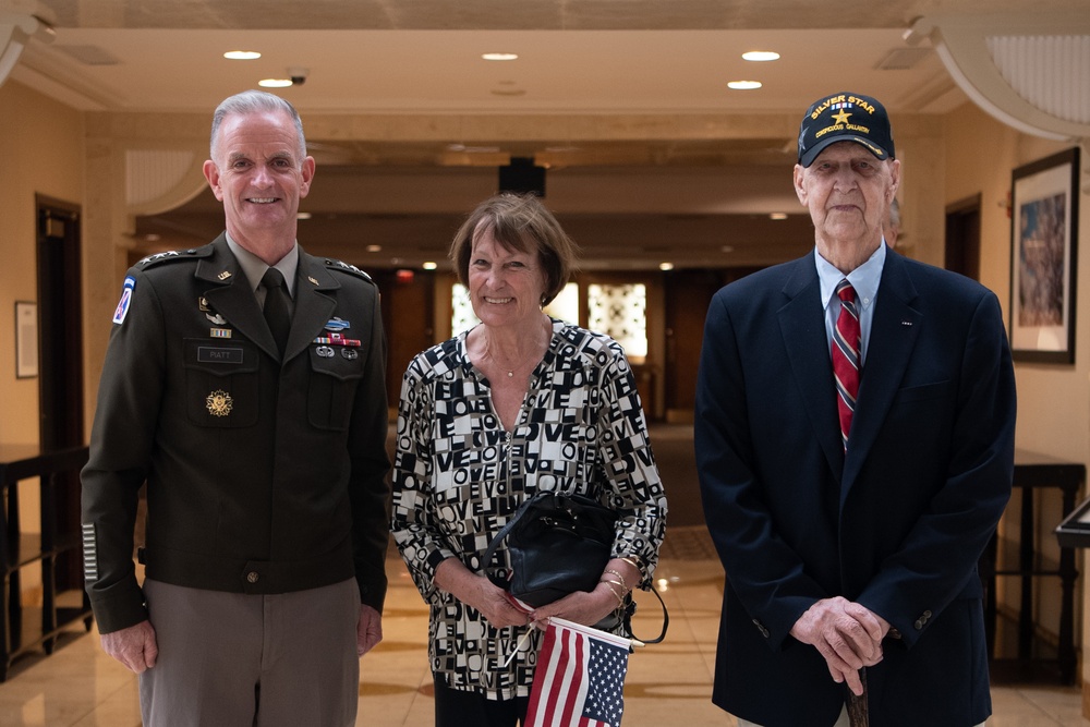 Medal of Honor Recipient Capt. Larry L. Taylor- Arrival