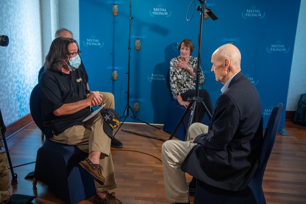 Medal of Honor Recipient Capt. Larry L. Taylor- Media Day