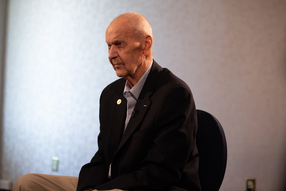 Medal of Honor Recipient Capt. Larry L. Taylor- Media Day