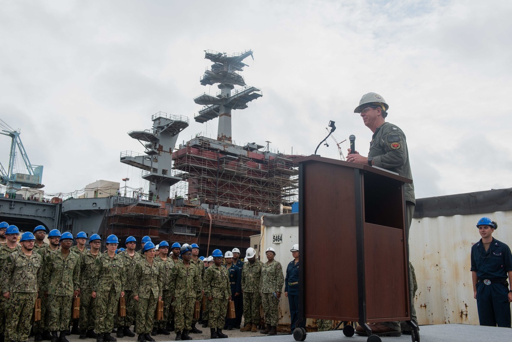 USS John C. Stennis (CVN 74) All Hands Call