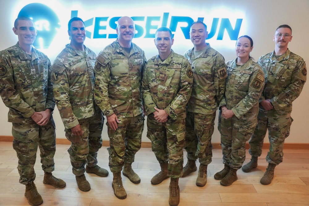 AFLCMC command chief master sergeant visits Kessel Run