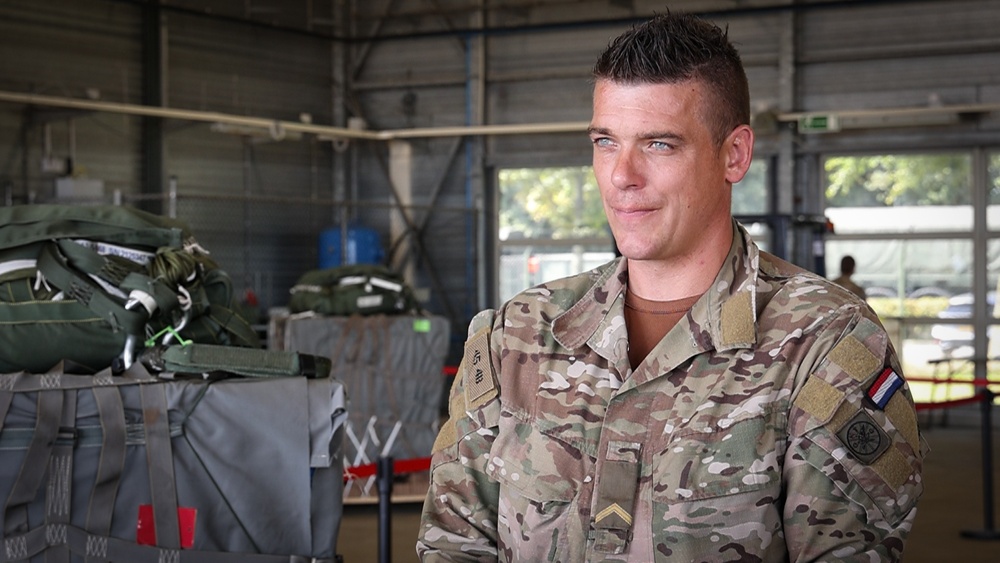 Falcon Leap 2023 Servicemember Spotlights - Dutch Army Sgt. Bram