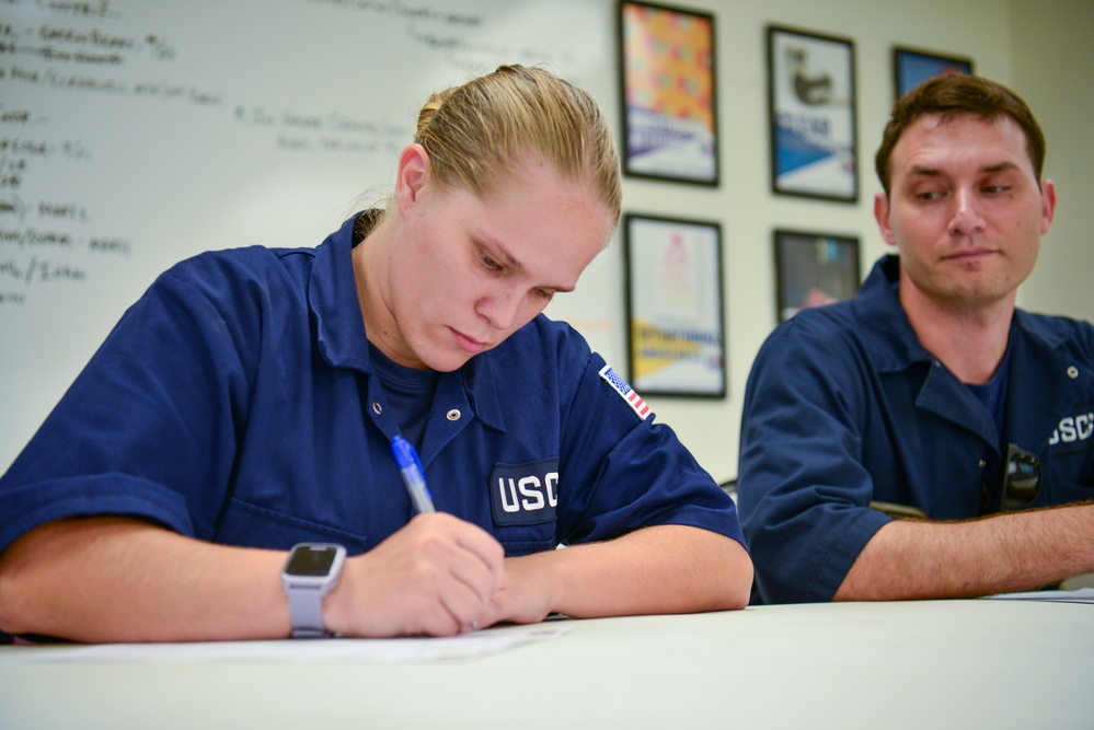 Coast Guard conducts facility inspection