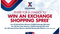 Military Shoppers Can Win Nearly $22,000 in Prizes in Red Bull Exchange Gift Card Sweepstakes