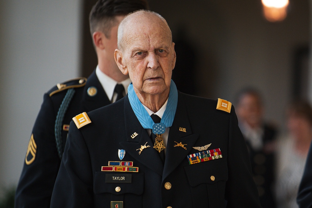 Army Capt. Larry L. Taylor Awarded Medal of Honor