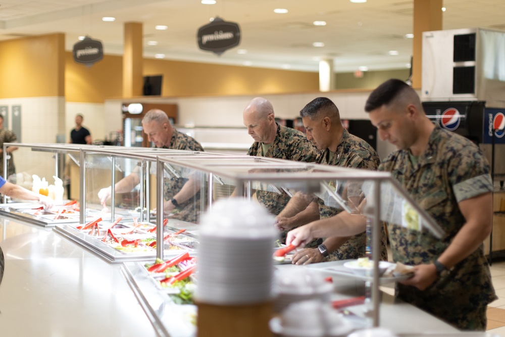 MCAS New River Mess Hall receives the W.P.T. Hill Award