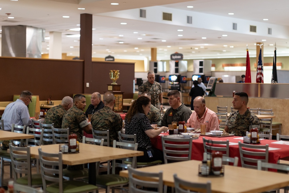 MCAS New River Mess Hall receives the W.P.T. Hill Award