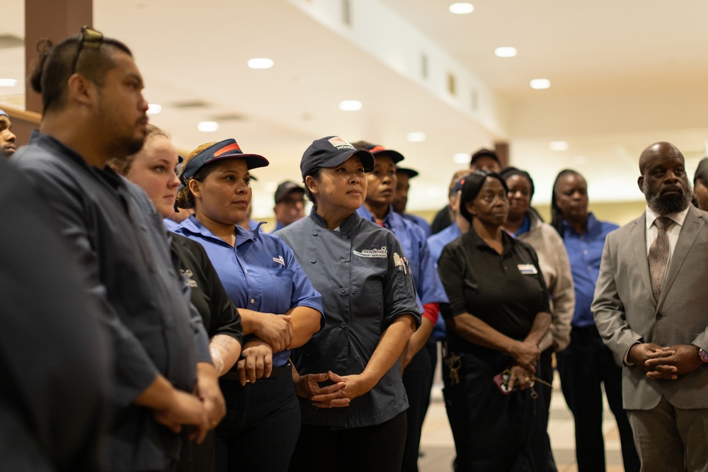 MCAS New River Mess Hall receives the W.P.T. Hill Award