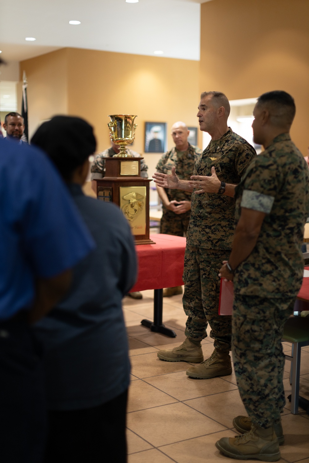 MCAS New River Mess Hall receives the W.P.T. Hill Award