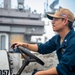 Sailor Operates an Aircraft Tractor Aboard USS Carl Vinson (CVN 70)