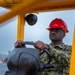 Sailor Operates a Forklift Aboard USS Carl Vinson (CVN 70)