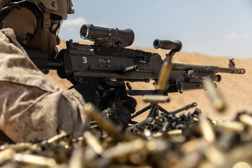 Bright Star 23: Designated Marksman and Machine Gun Range