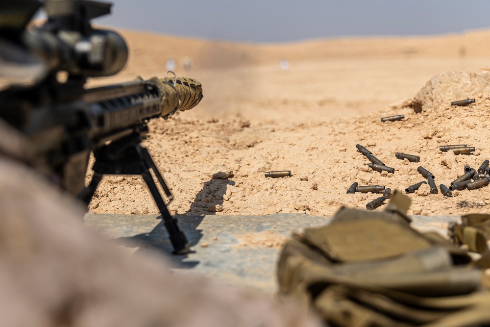Bright Star 23: Designated Marksman and Machine Gun Range